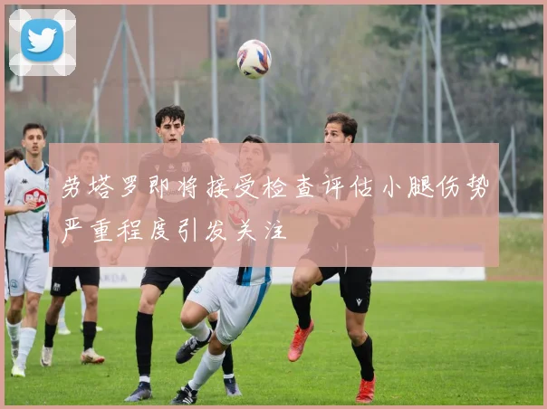 劳塔罗即将接受检查评估小腿伤势严重程度引发关注